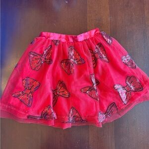 Disney Red Bow Skirt